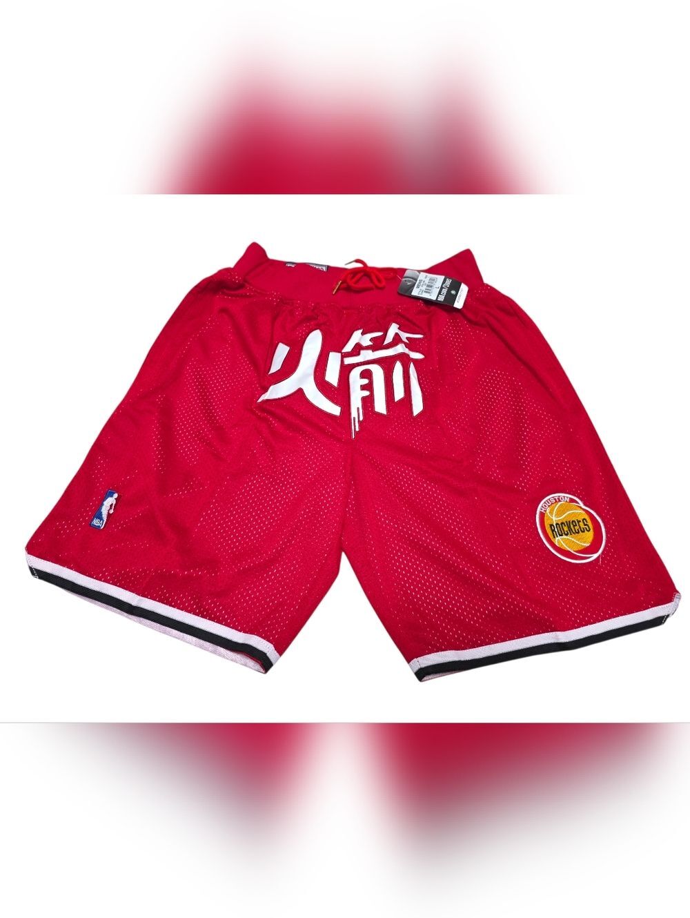 Mitchell & Ness x NBA Houston Rockets 1993-94 CNY basketball shorts Sz Large